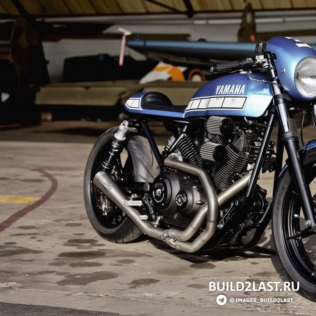   Yamaha XV950 Racer   black & blue